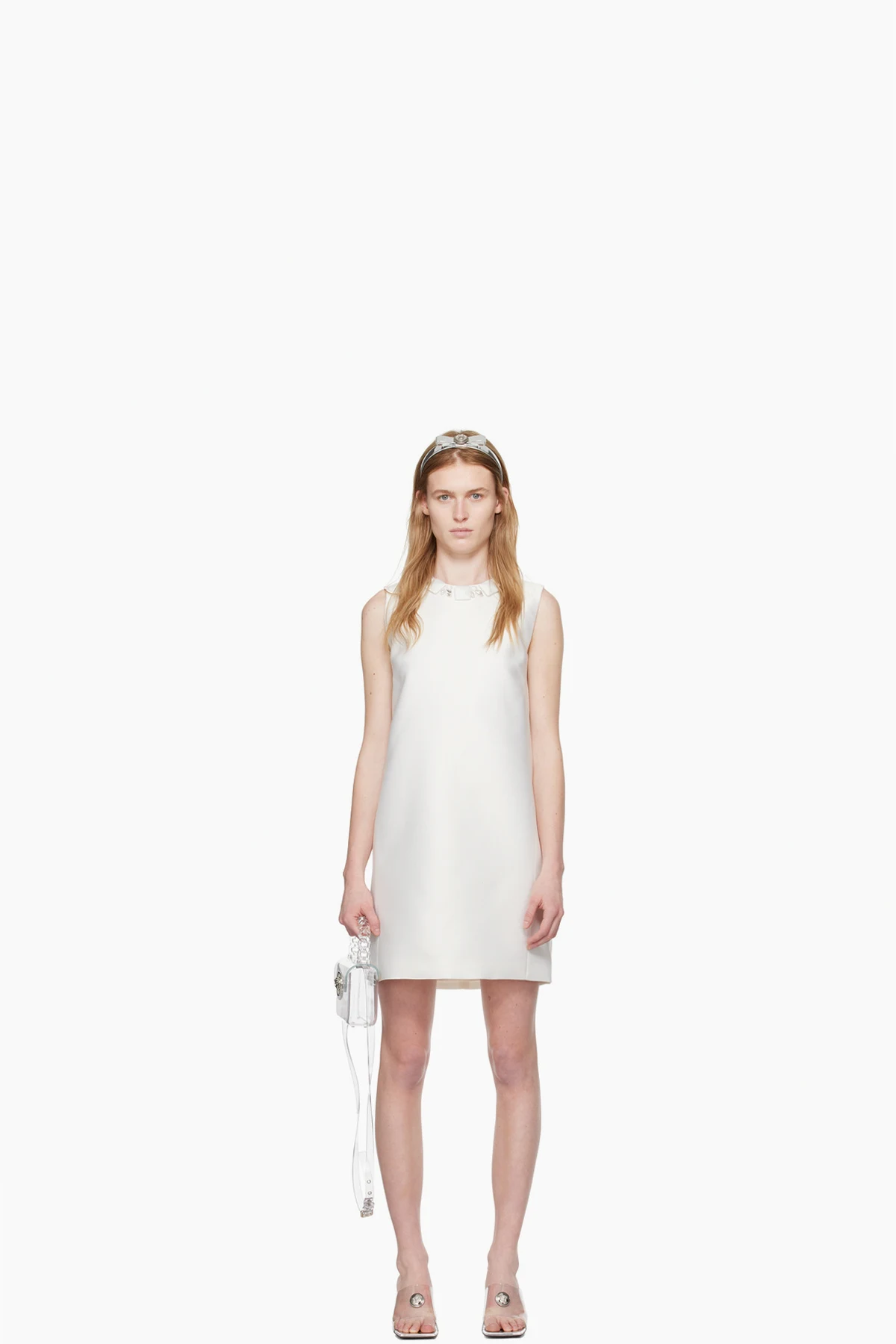 White Crystal Minidress