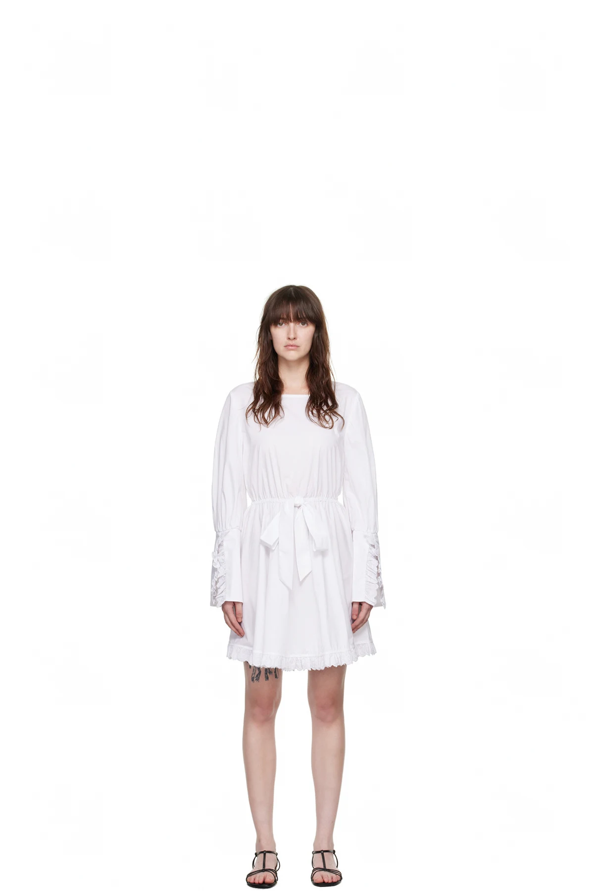 White Yuri Minidress