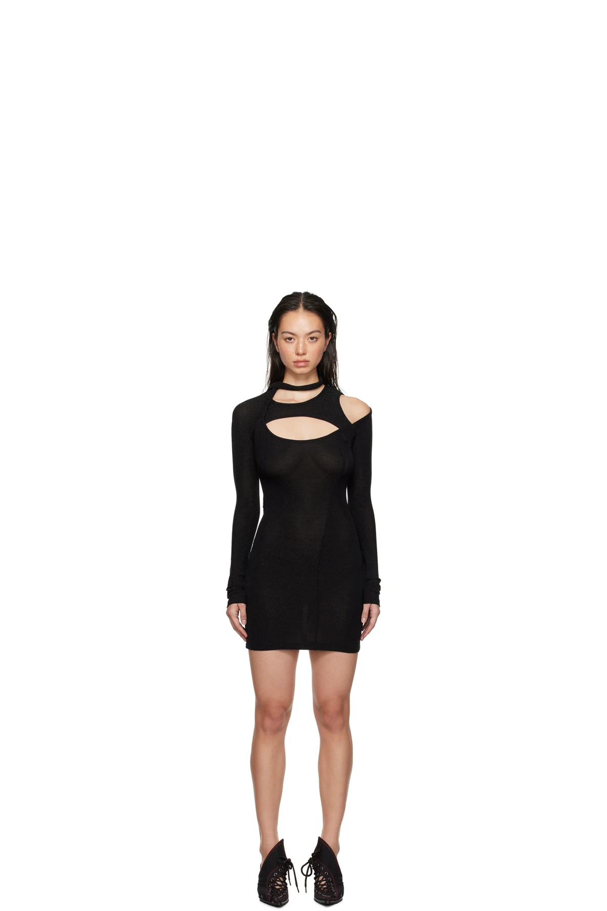 Black Cutout Minidress