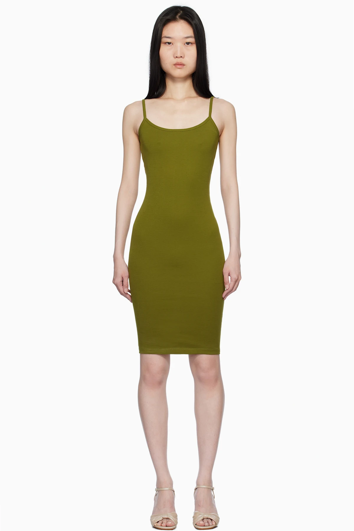 SSENSE Exclusive Green Bibi Minidress