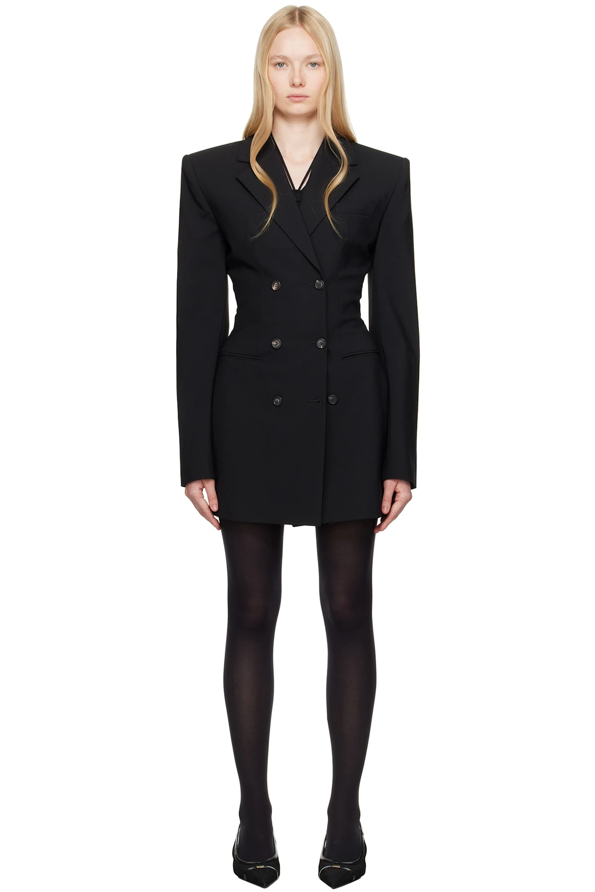 Black Kaia Minidress