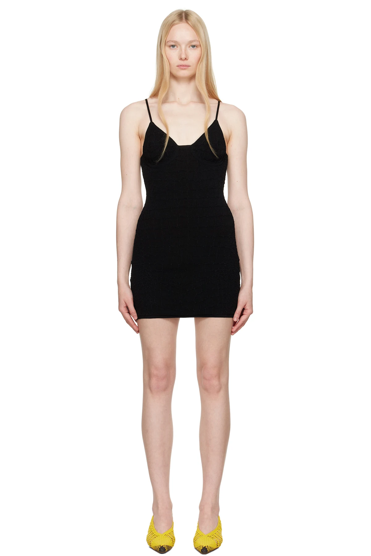 Black La Croisière 'The Scala' Minidress