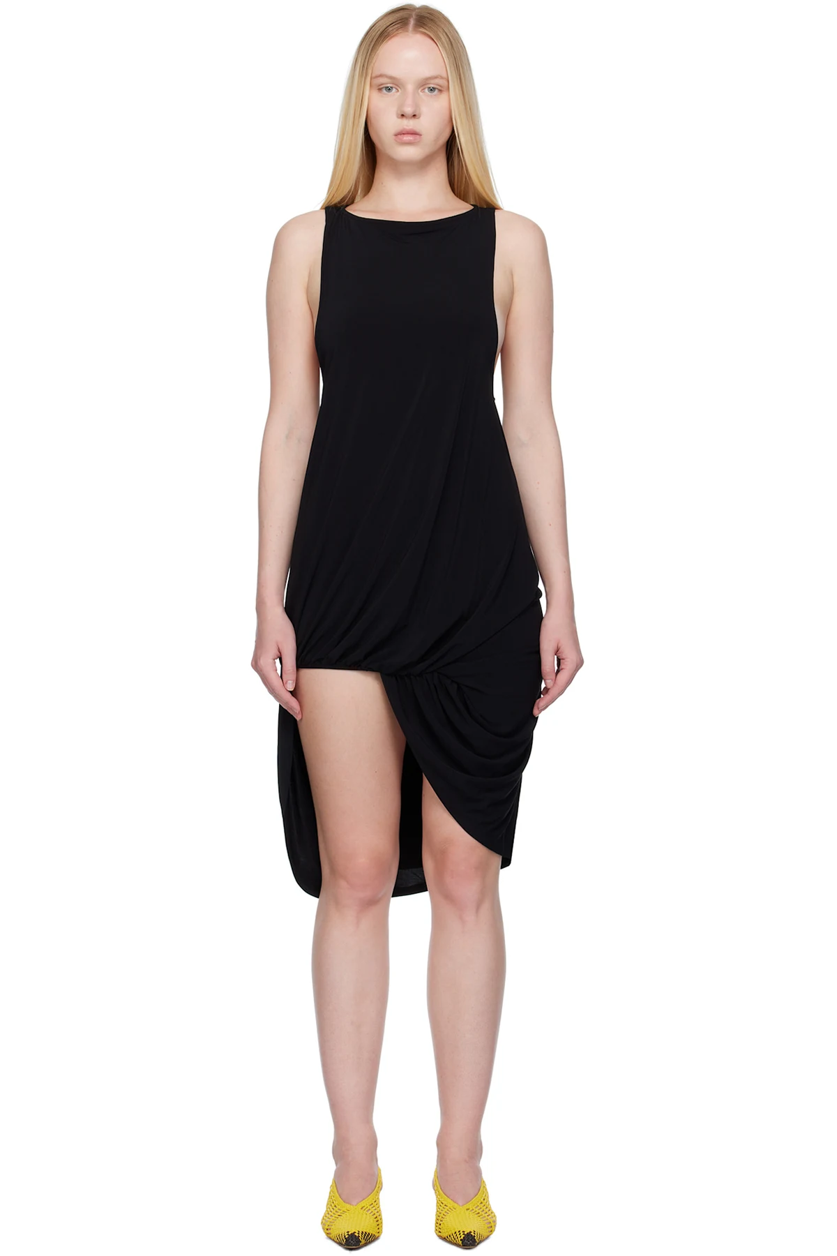 Black La Croisière 'The Peplo' Minidress