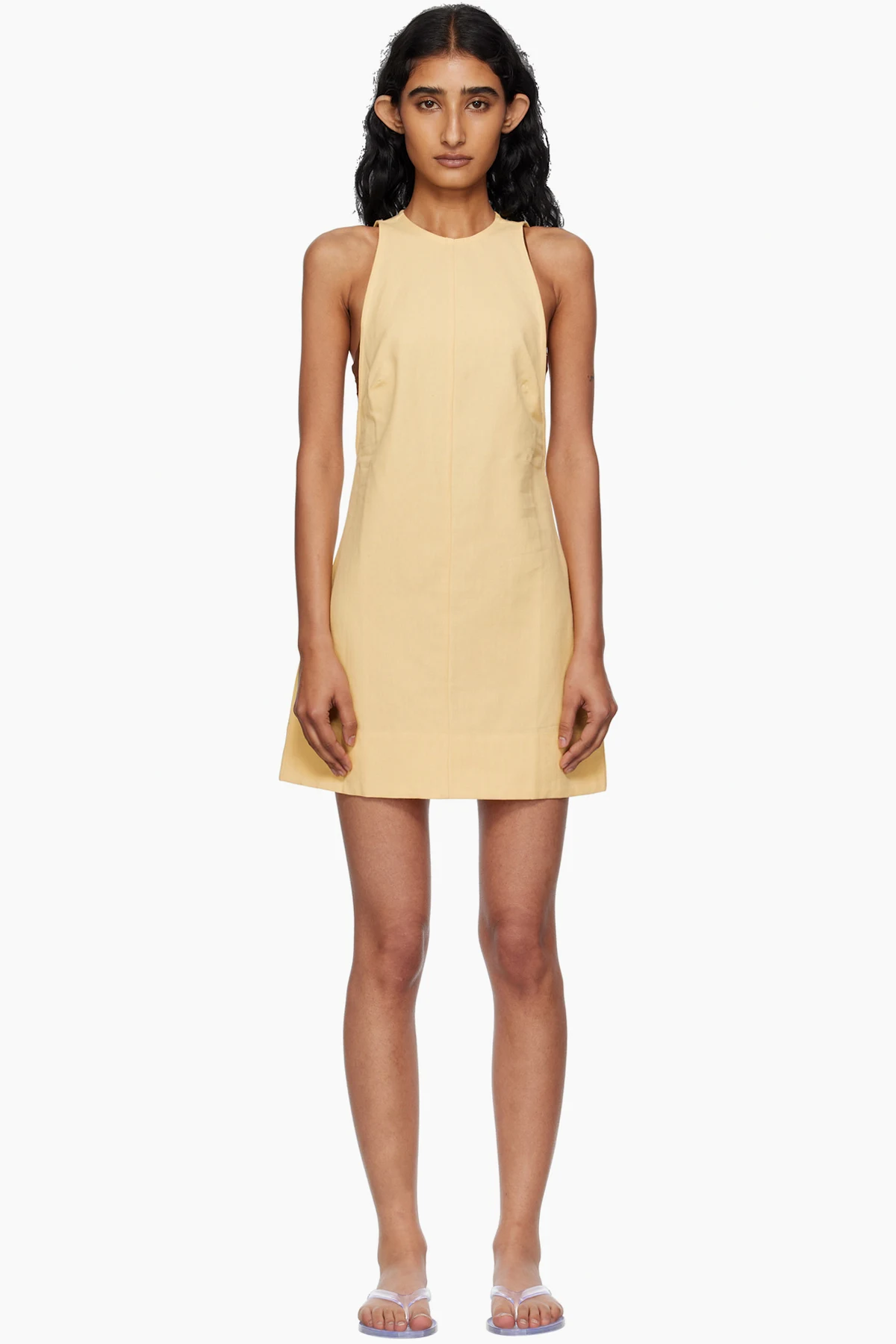 Yellow Iva Minidress