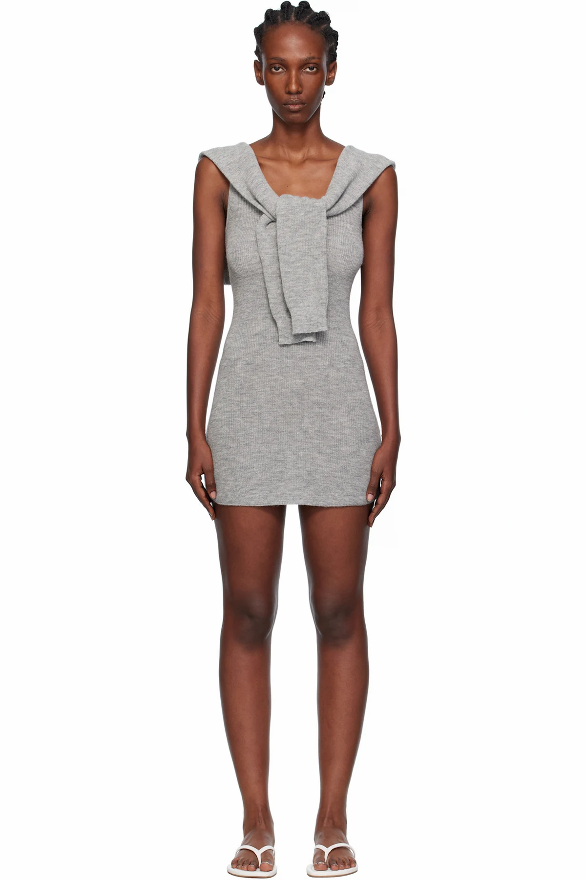 Gray Vao Minidress