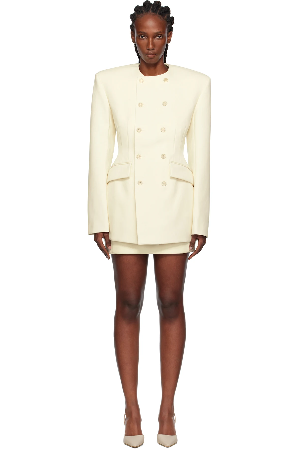 Off-White Rosie Huntington-Whiteley Edition Blazer Minidress