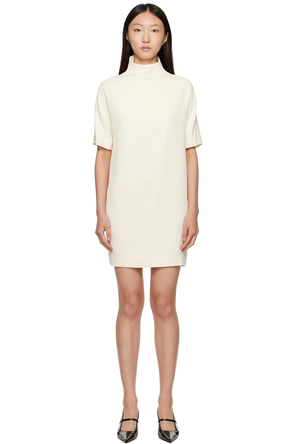 Off-White Elton Short Sleeves Minidress