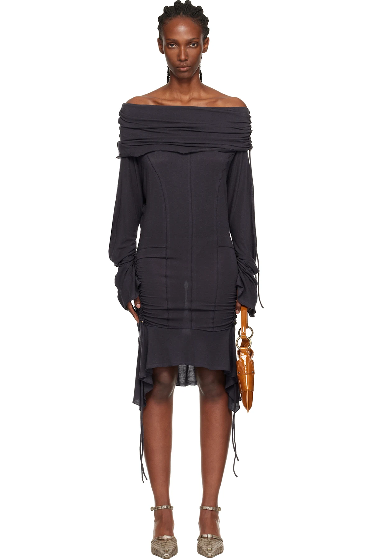 Gray MG-Petrol Minidress