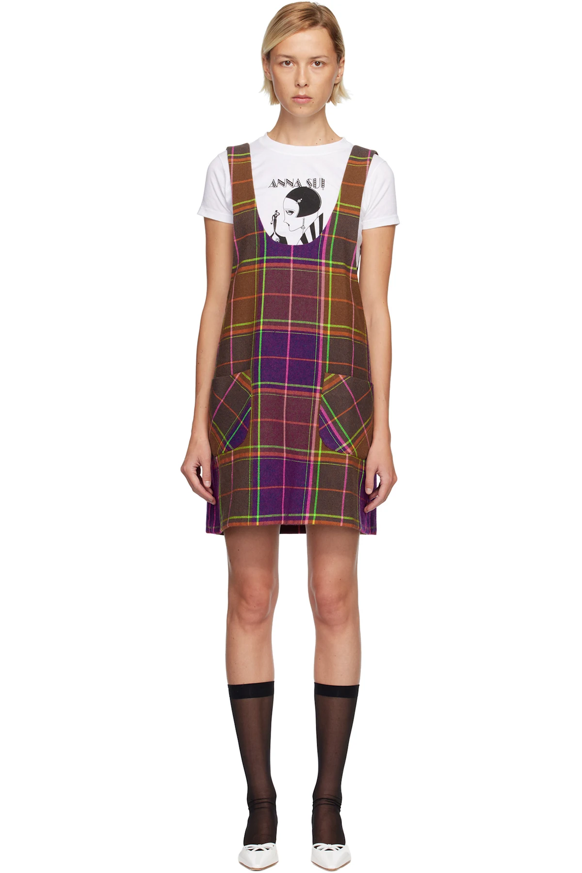 SSENSE Exclusive Brown Jumper Minidress