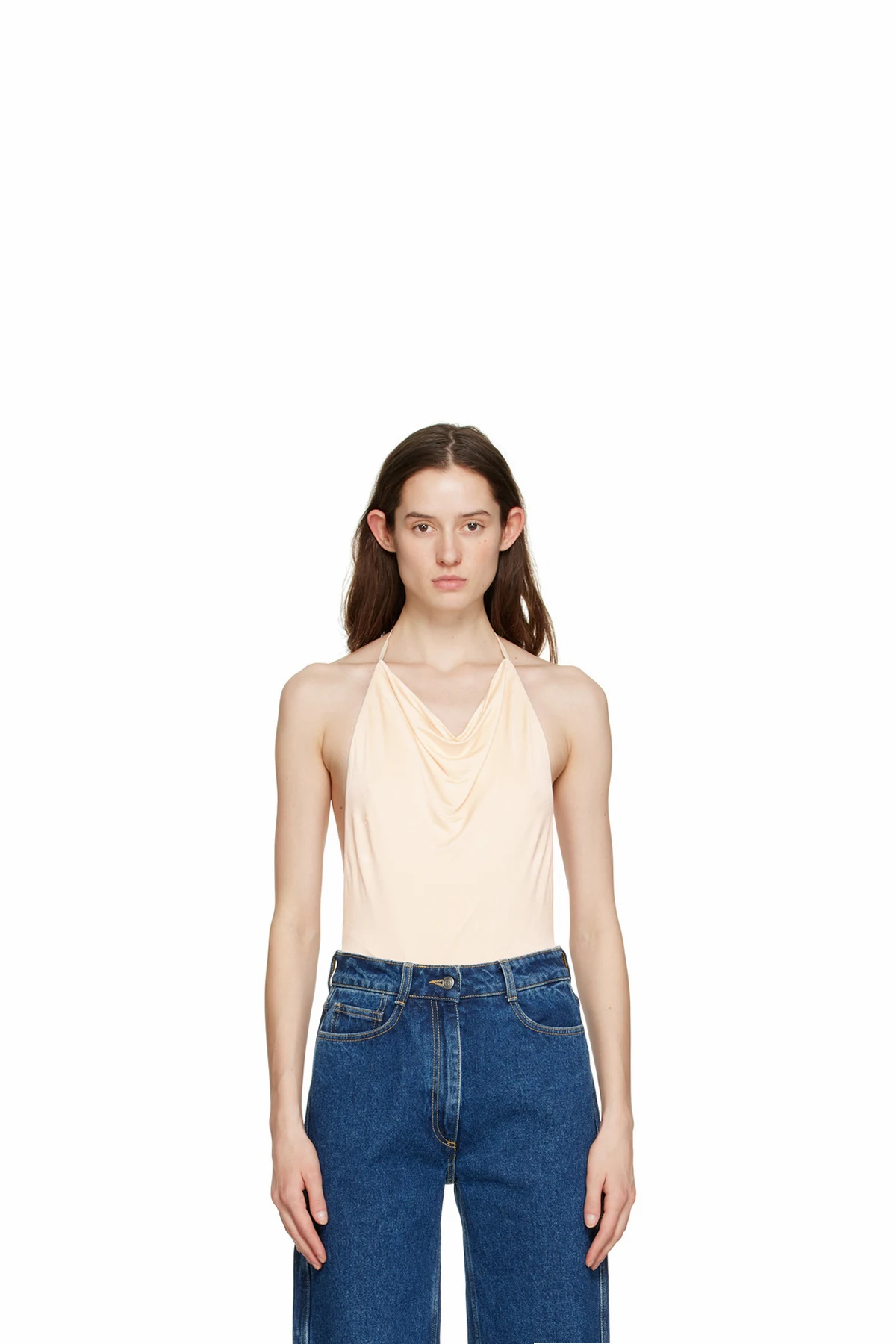 Off-White Ariel Halter Bodysuit