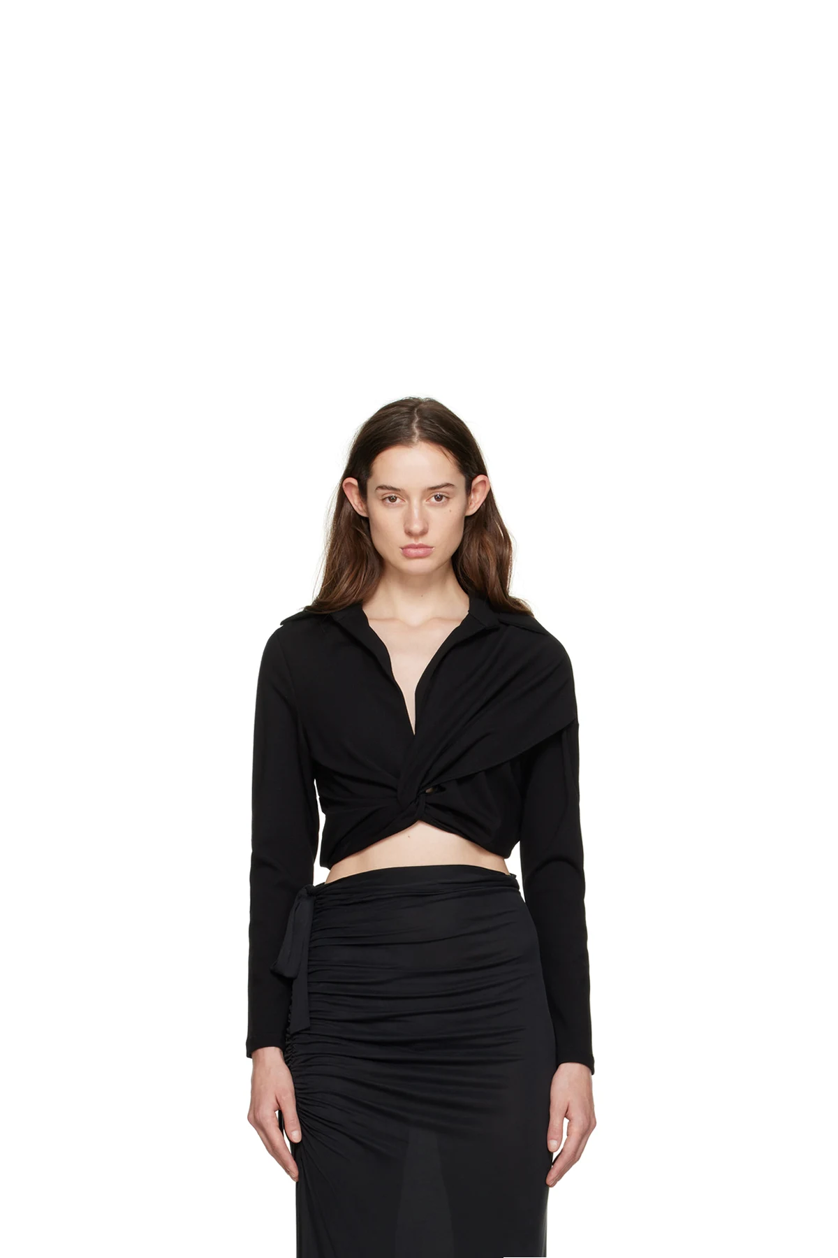 Black Vallera Blouse