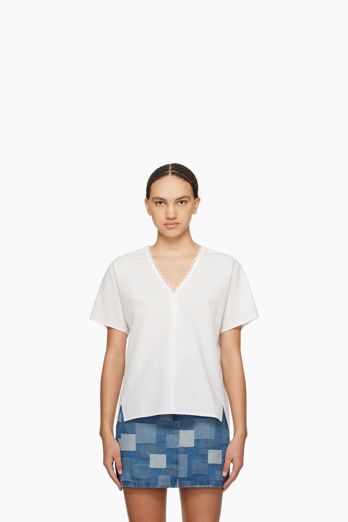 White Freja Blouse