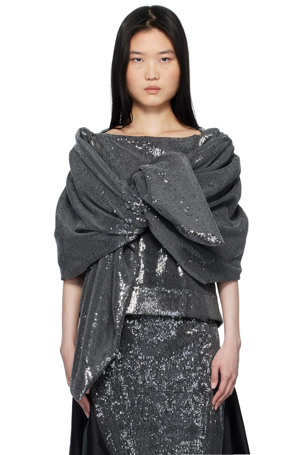 SSENSE Exclusive Silver Castana Blouse