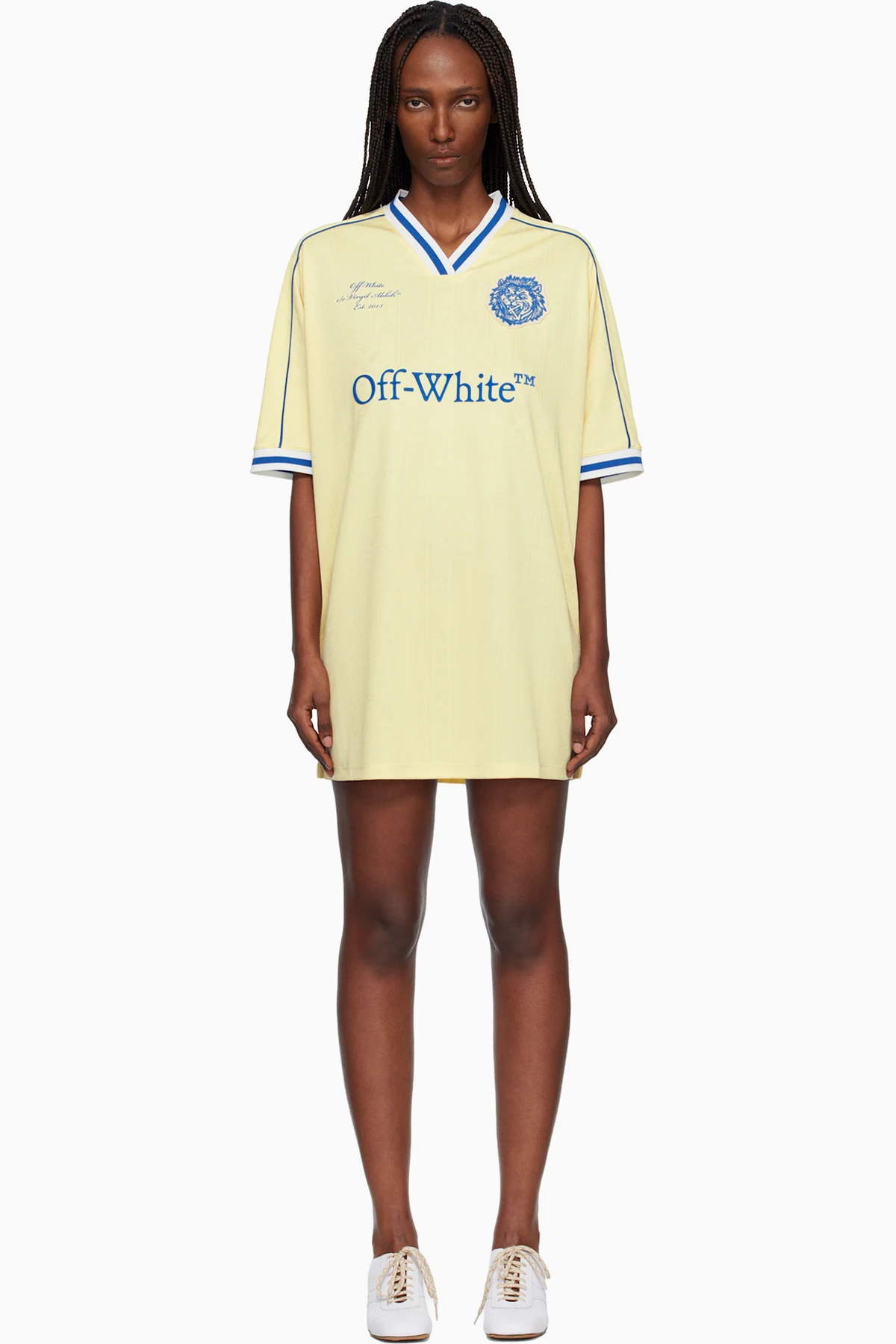 Yellow Soccer Minidress