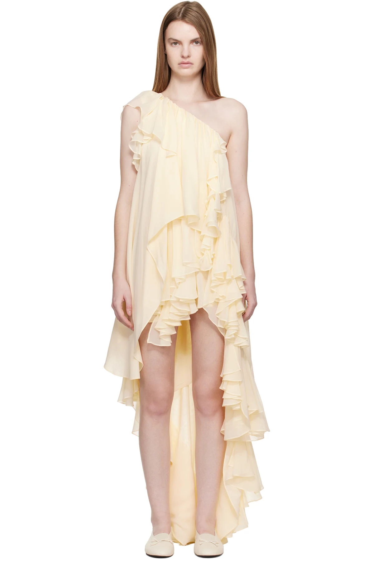 Yellow Violet Minidress