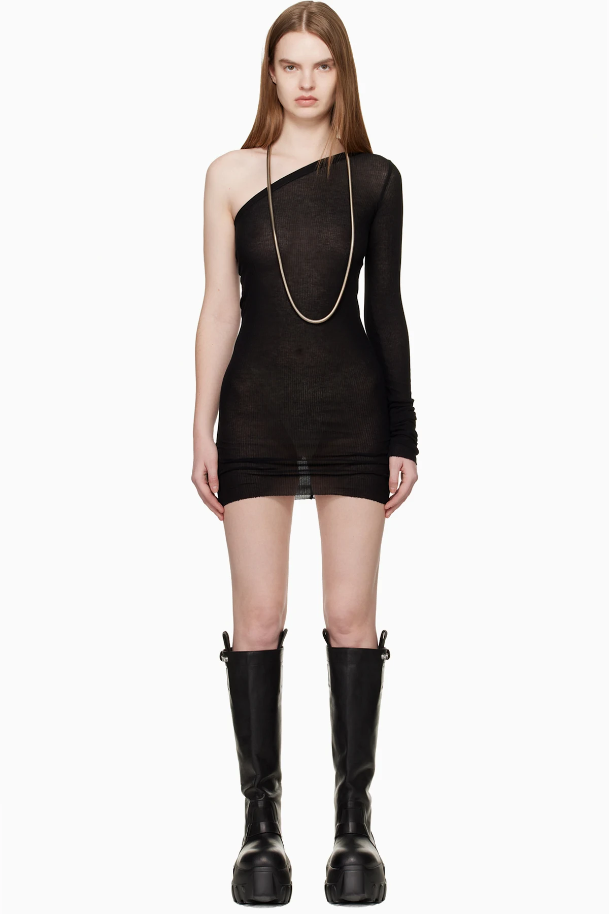 Black Temple Ziggy Minidress