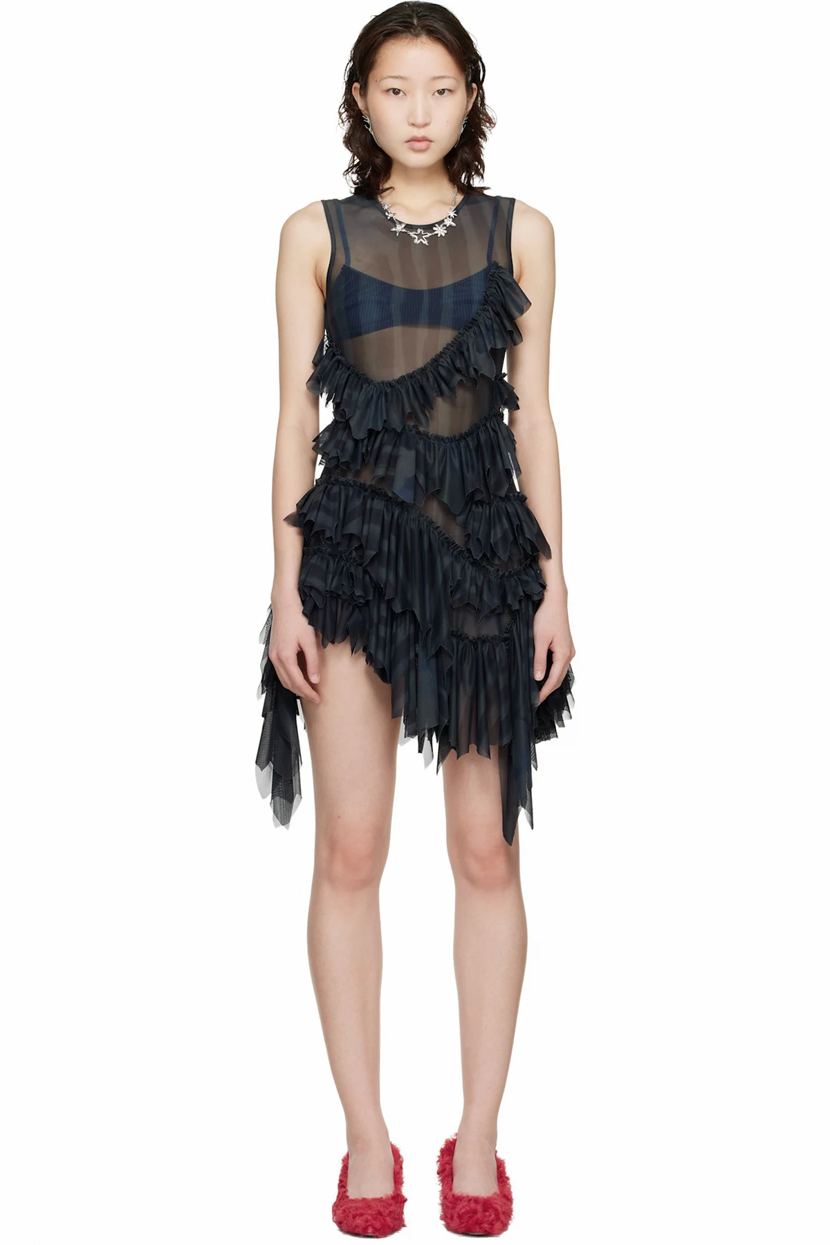 Black Nettle Minidress