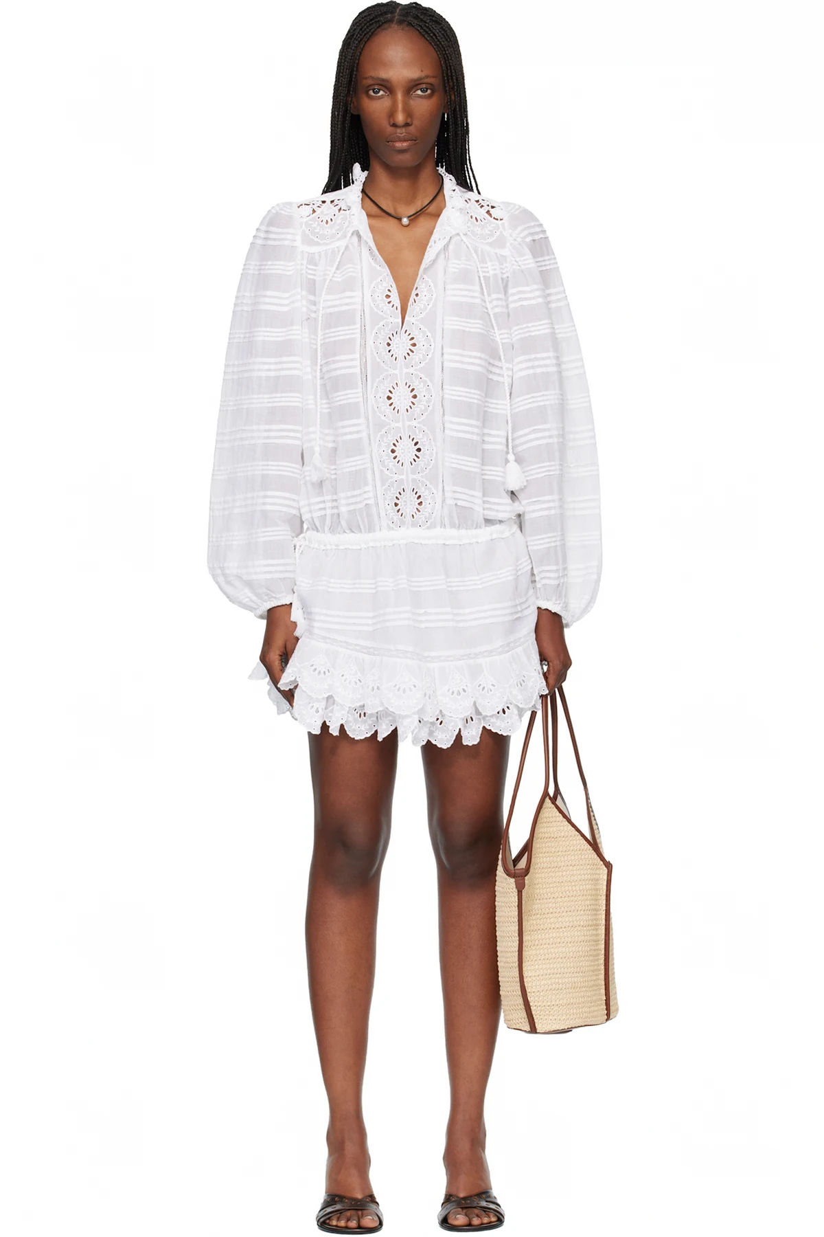 White Preya Minidress