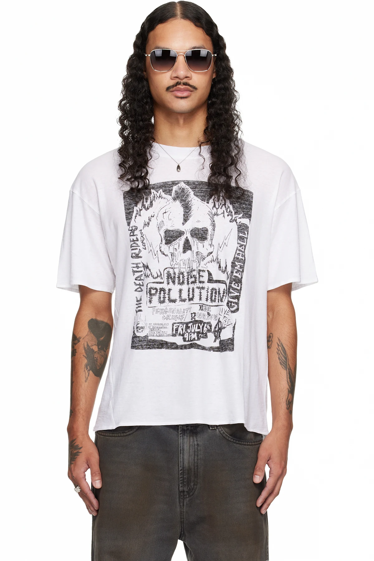 White Thrash T-shirt