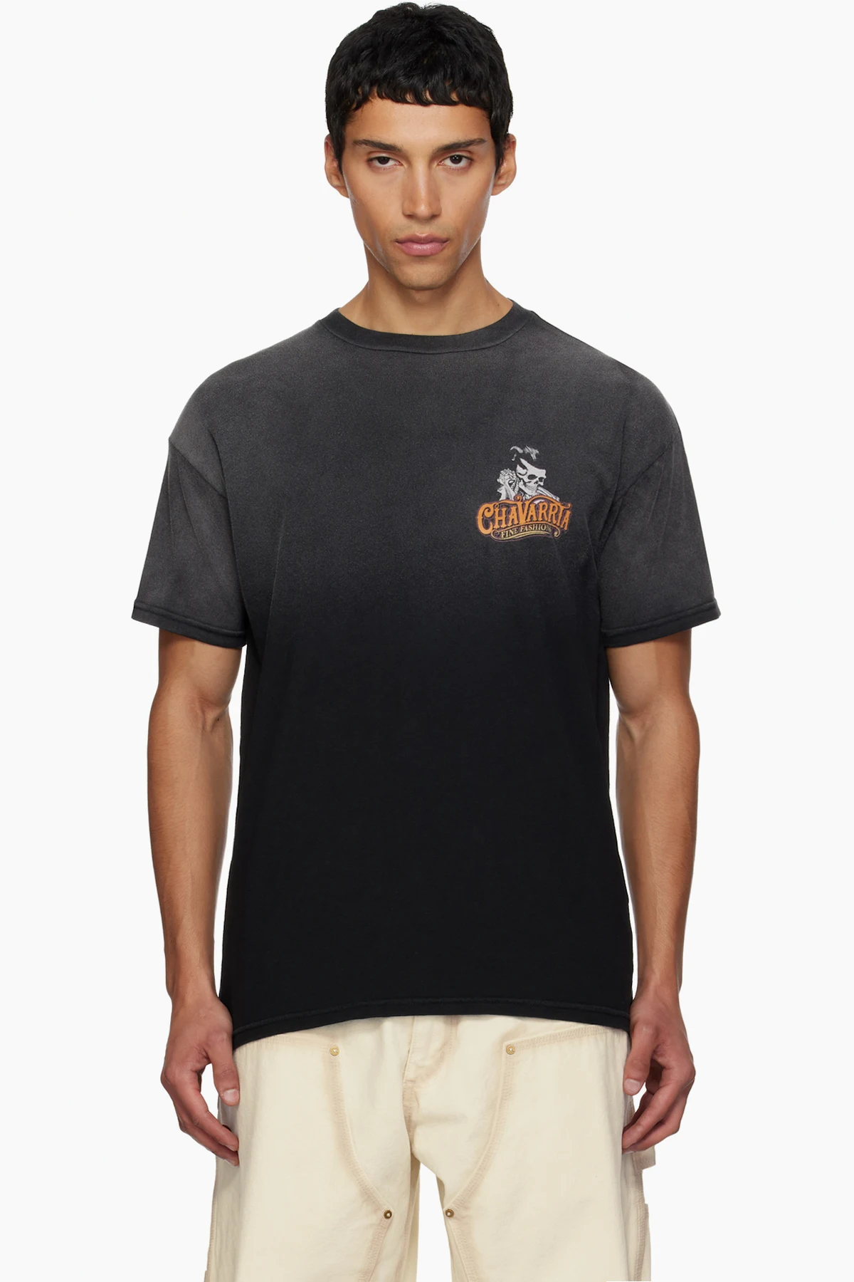 Black 'Chavarria' Pomade Easy T-shirt
