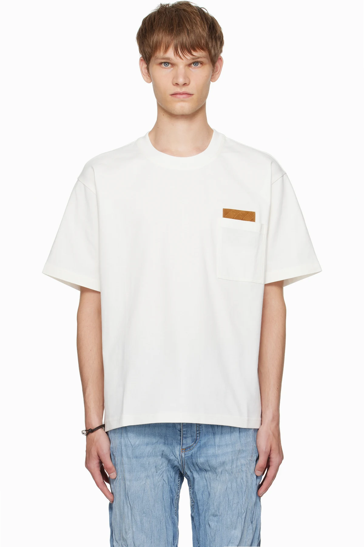 Off-White Pima Cotton Jersey T-shirt