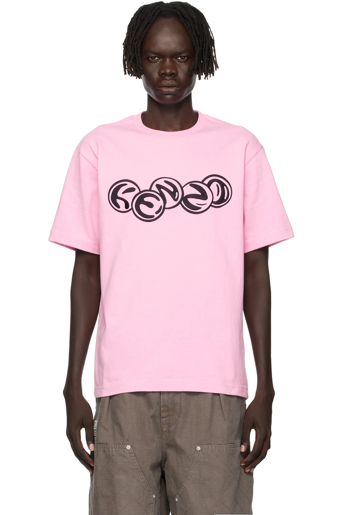 Pink Kenzo Paris 'KENZO Pachinko' Classic T-shirt