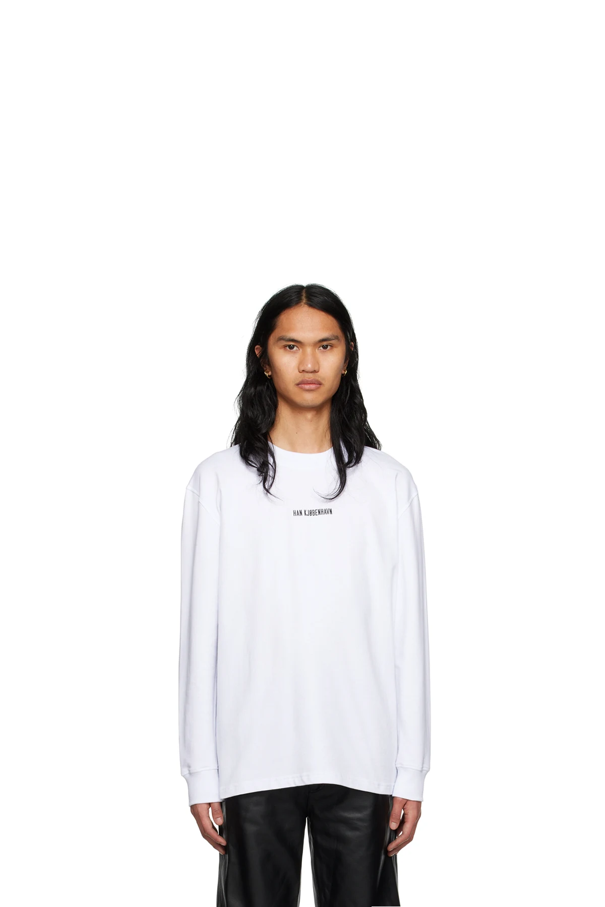 SSENSE Exclusive White Long Sleeve T-Shirt