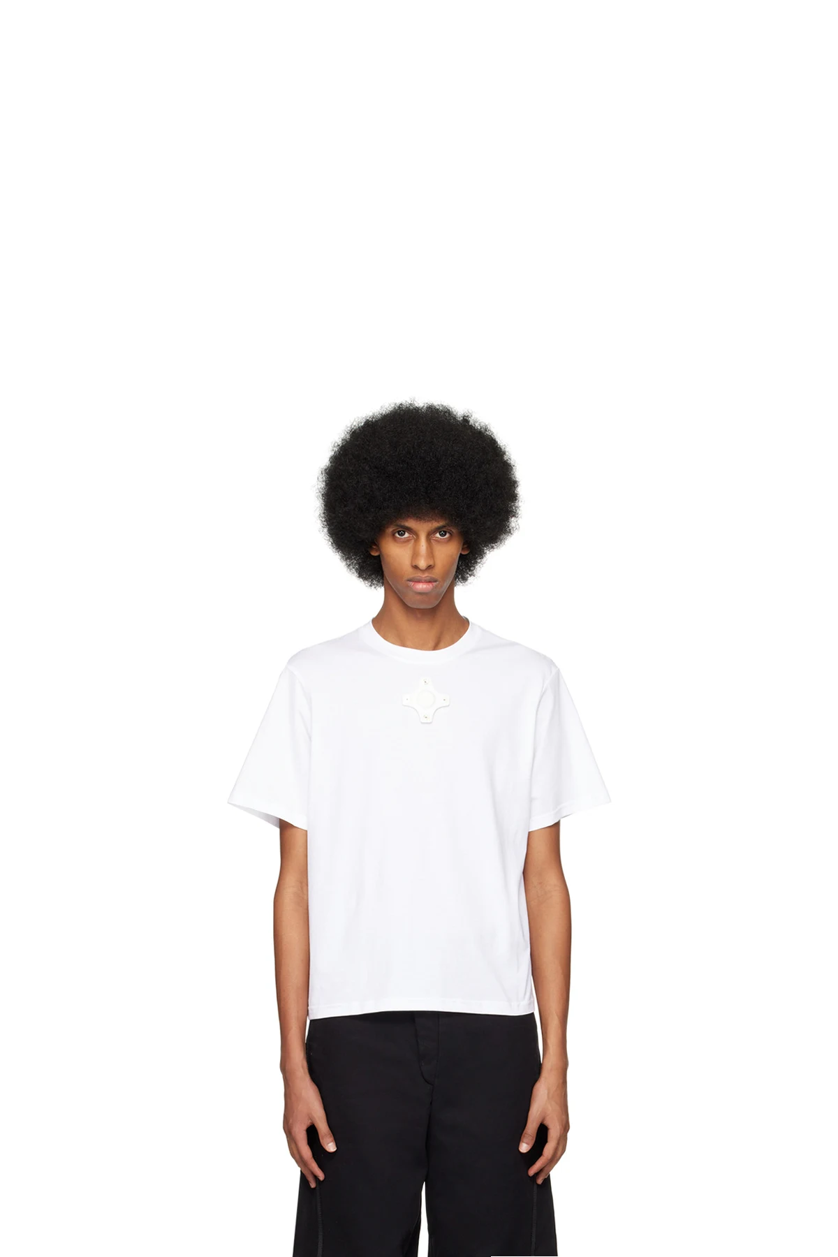 White Eyelet T-Shirt