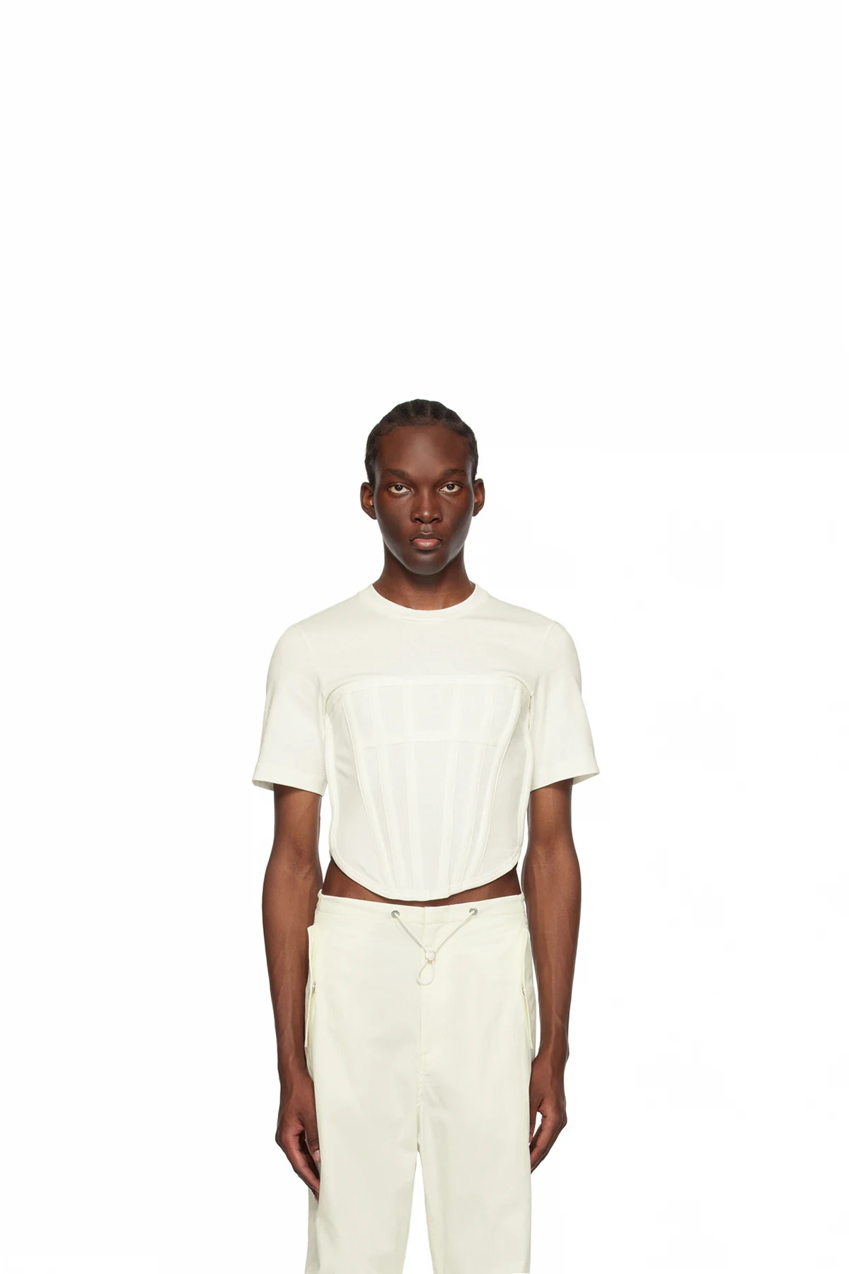 White Corset T-Shirt