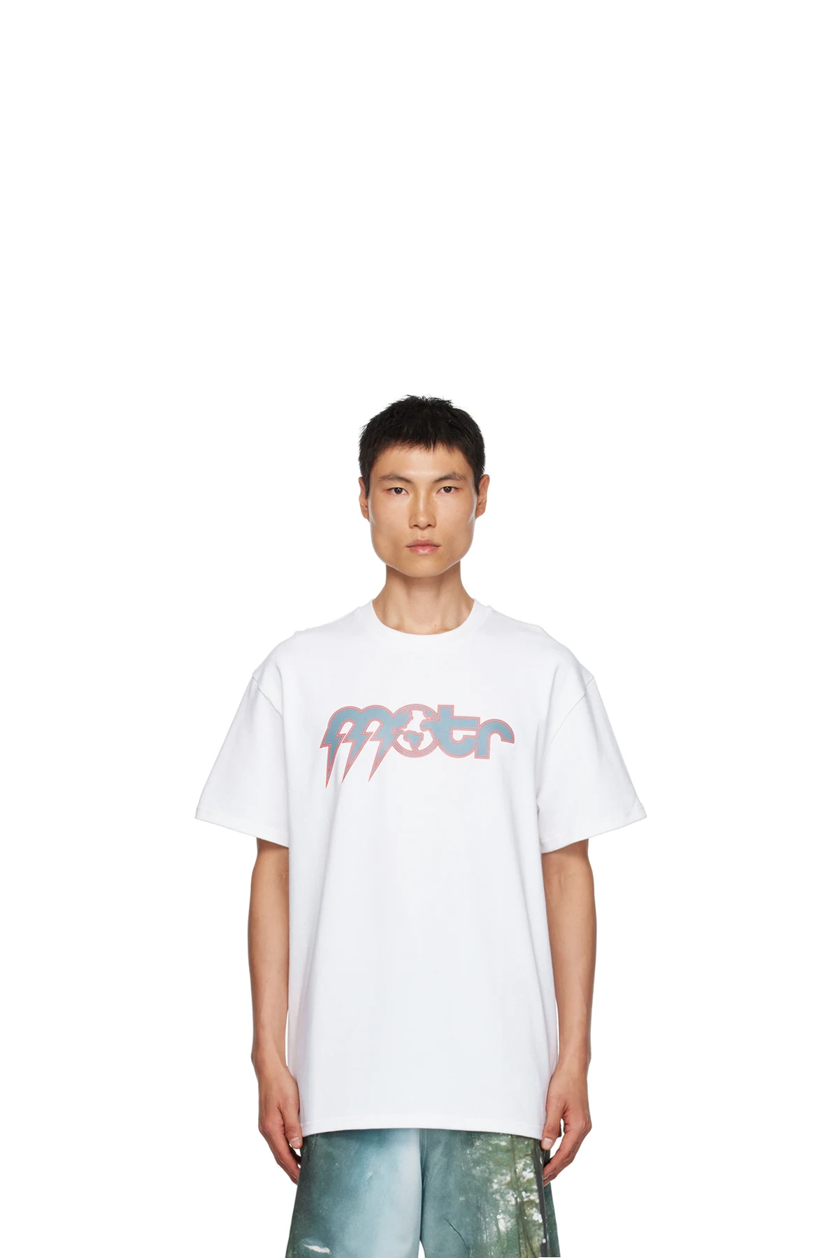 White Printed T-Shirt