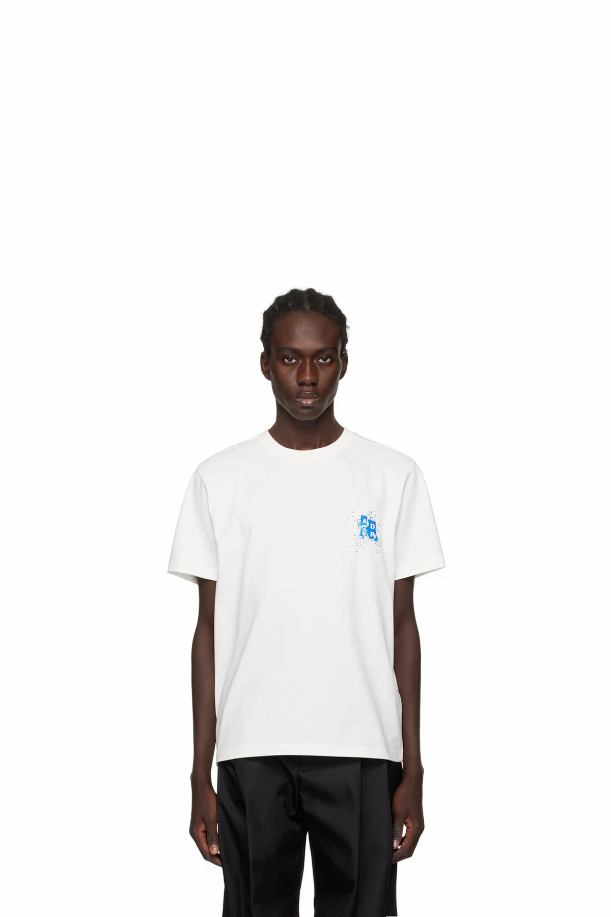 White Crystal-Cut T-Shirt