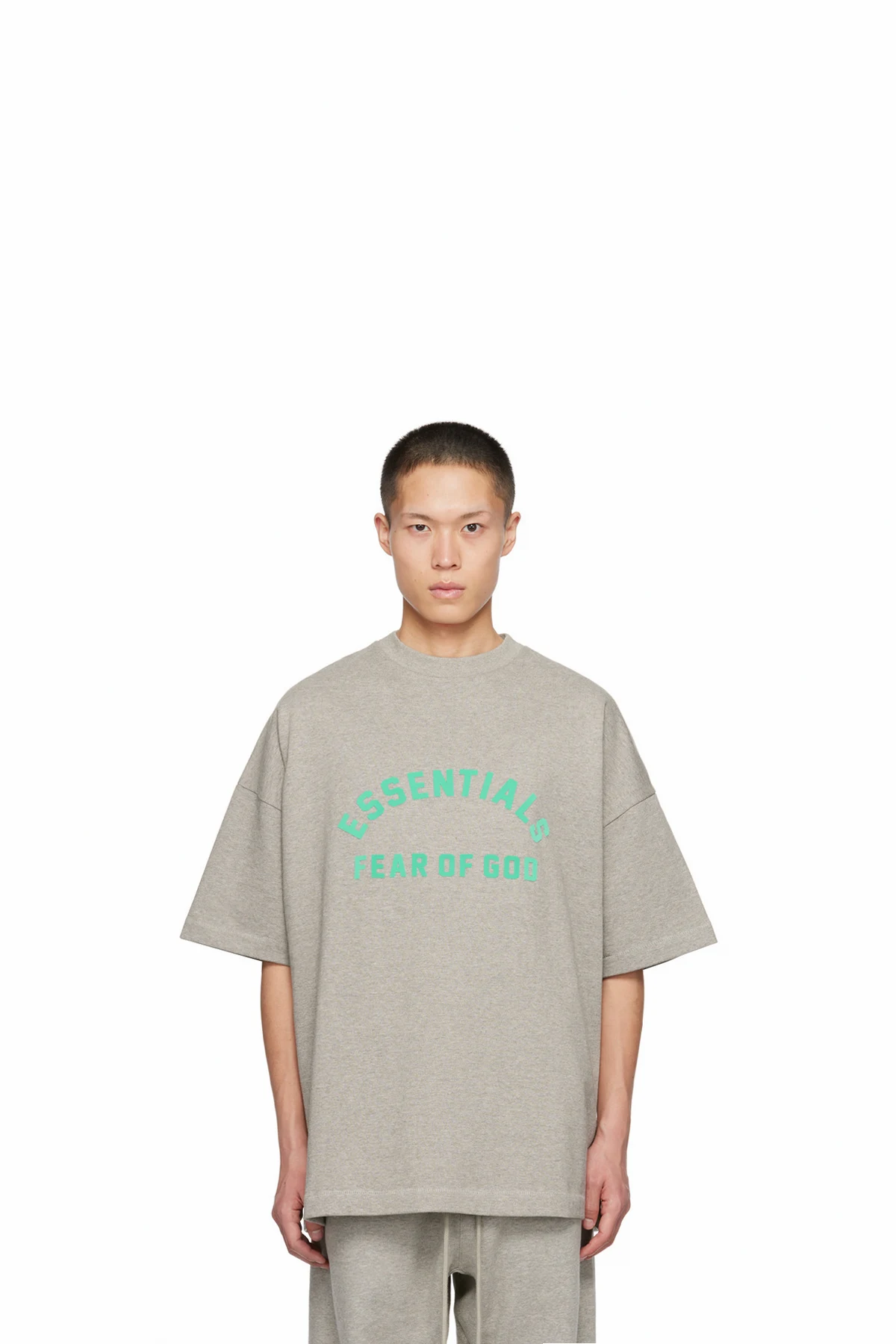 Gray Crewneck T-Shirt