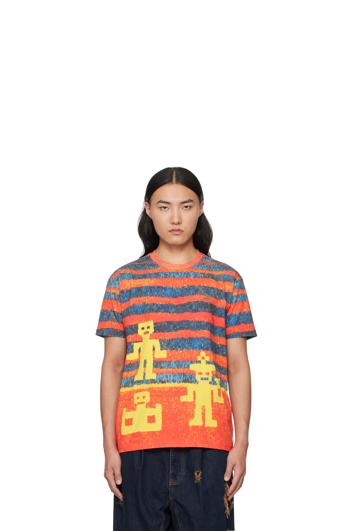 Orange & Blue Classic T-Shirt