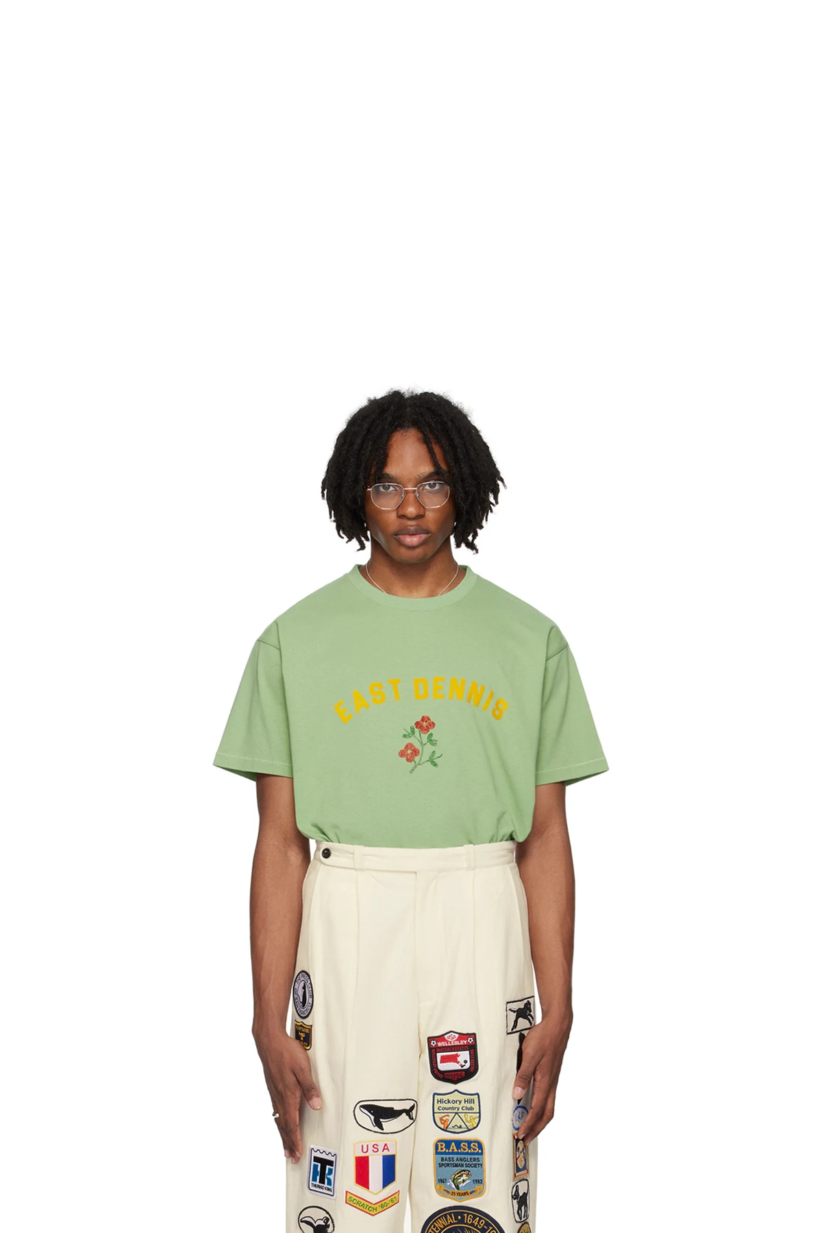 Green 'East Dennis' T-Shirt