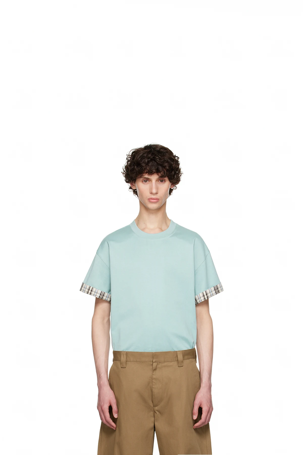 Blue Double Layer T-Shirt
