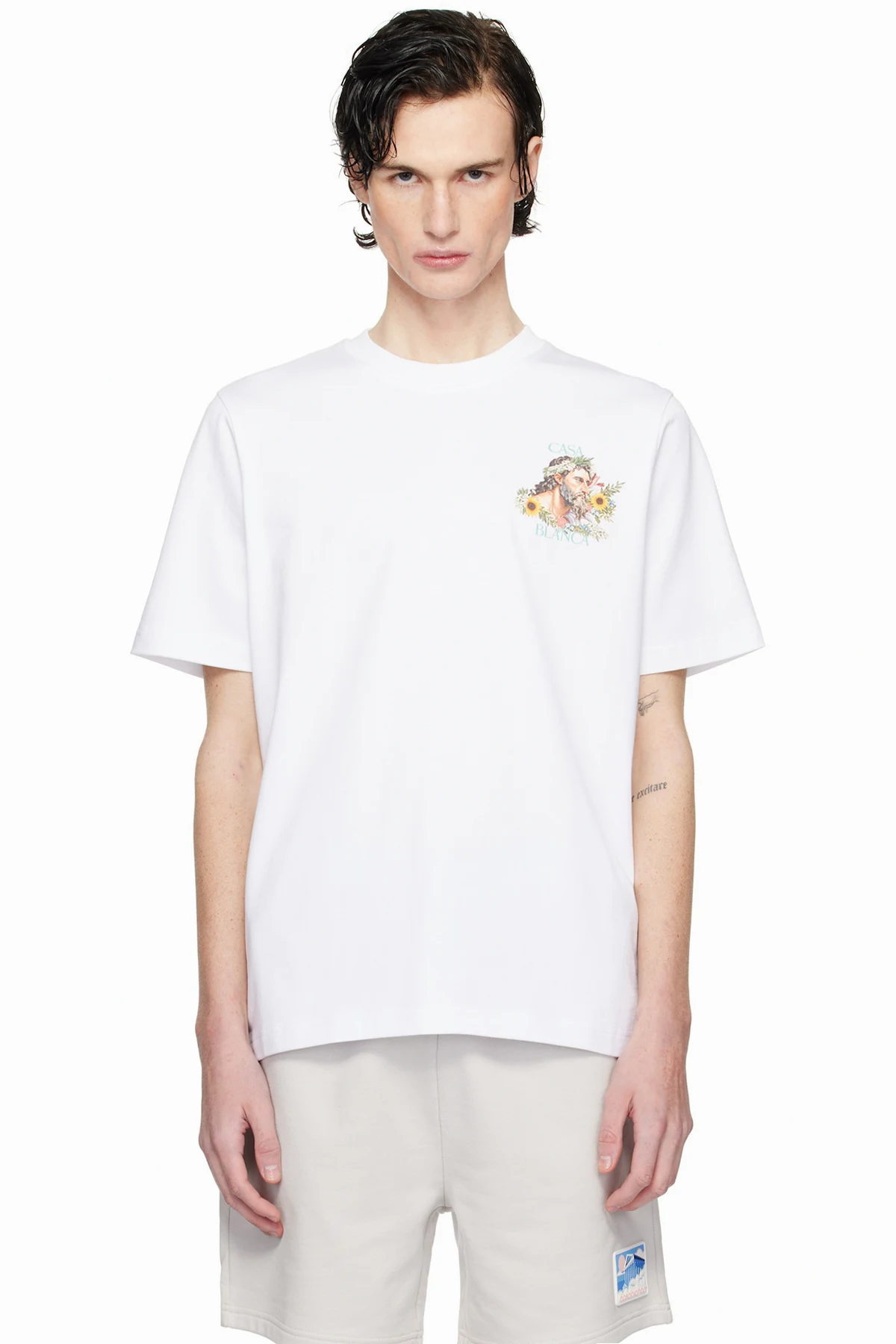 White 'Celebration Du Sport' T-shirt