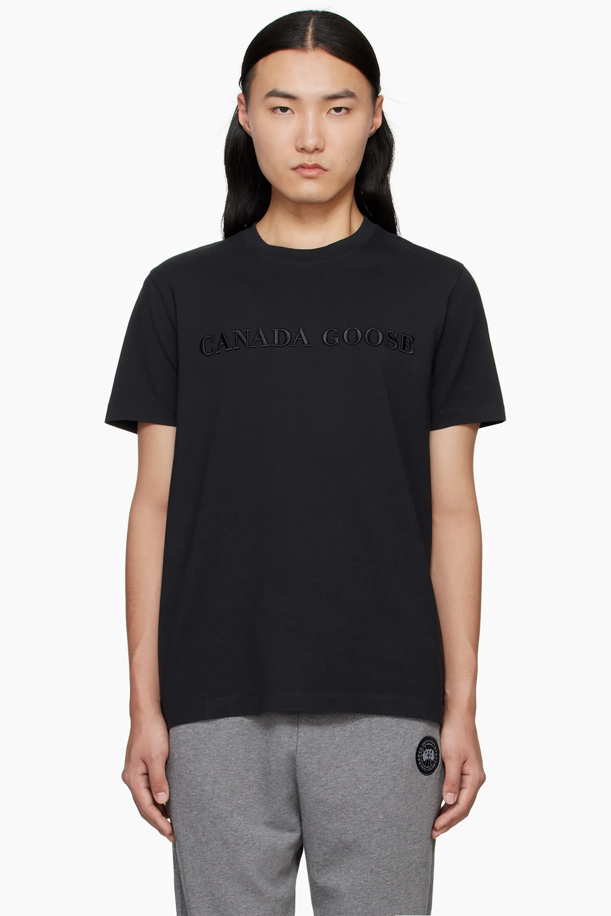 Black Emersen Crewneck T-shirt