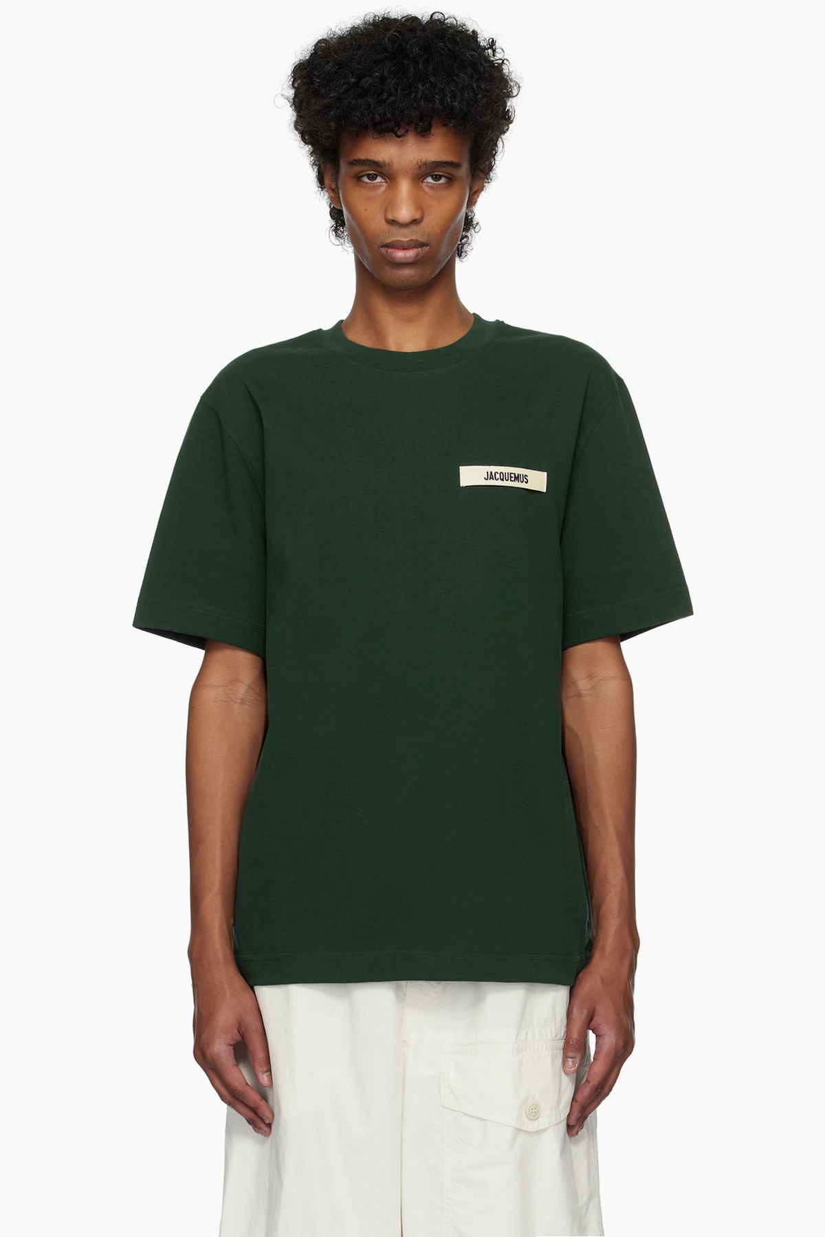 Green 'The Gros Grain' T-shirt