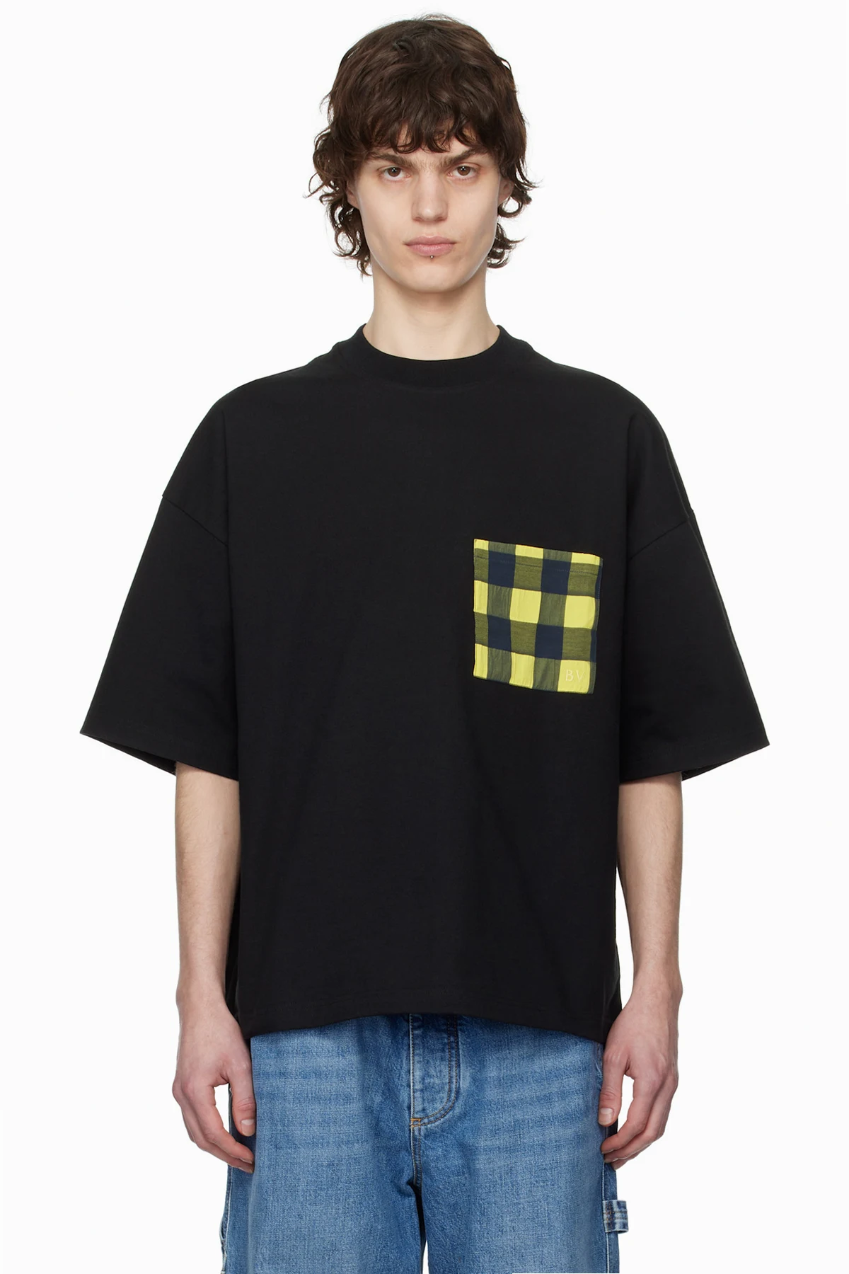 Black Soft Cotton Jersey T-shirt