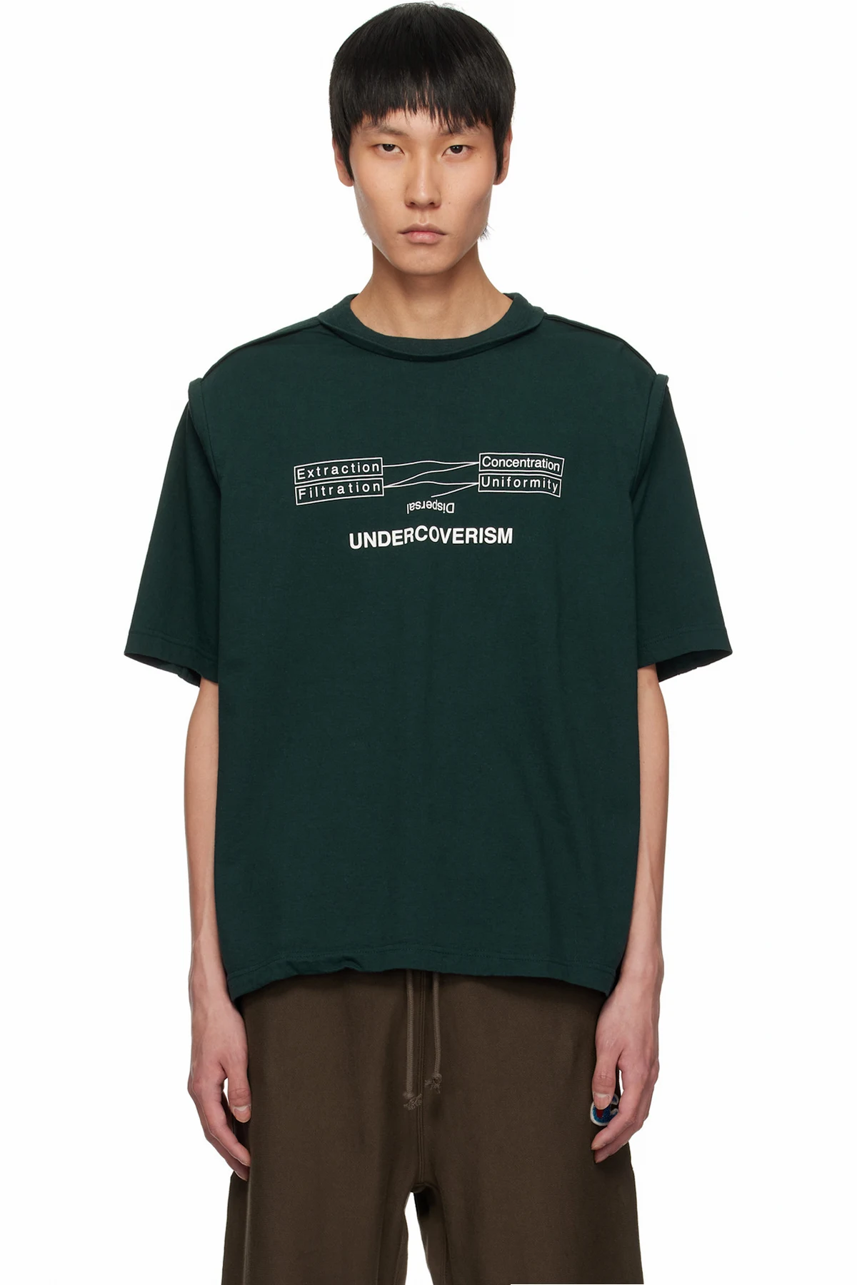 Green UP1E4808 T-shirt