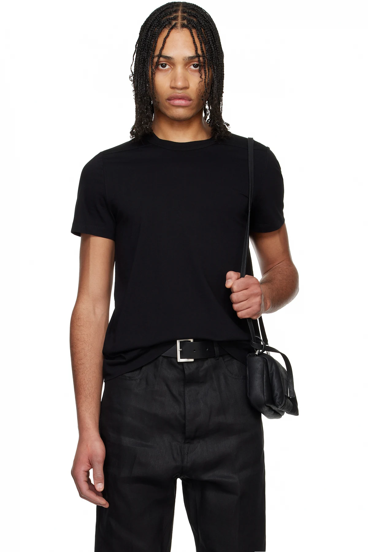 Black Hollywood Short Level T-shirt
