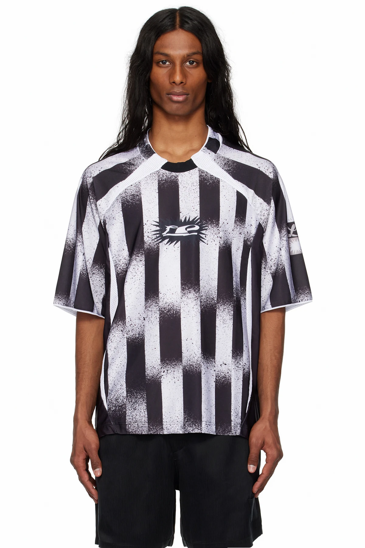 Black & White Antonio Carrau Edition Torn Jersey