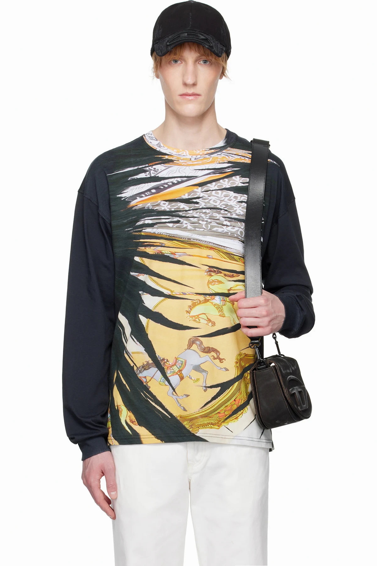 Black & Yellow T-Boxt-Ls-R2 T-shirt