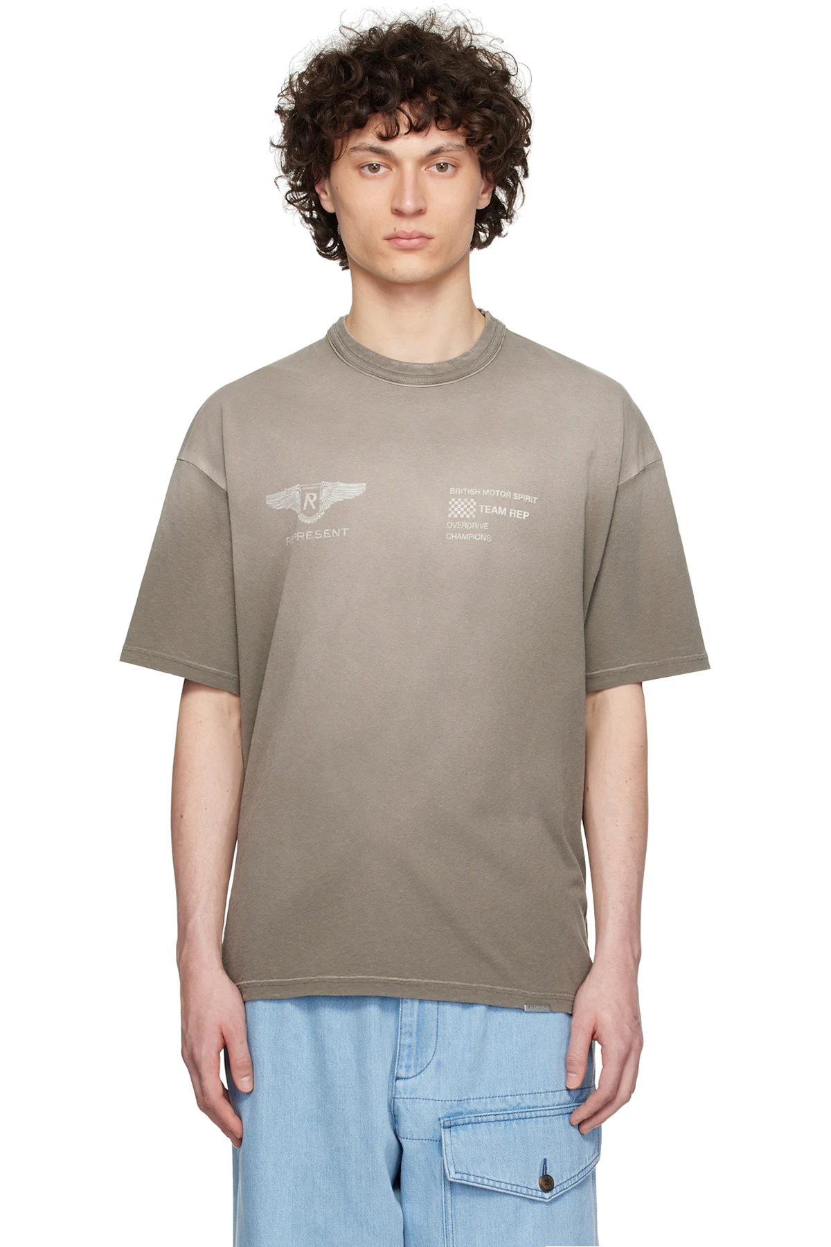 Gray 'Team Rep' T-shirt
