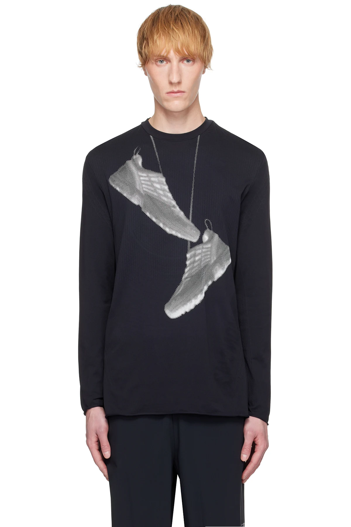 Black Salomon Edition Sneaker Print T-shirt