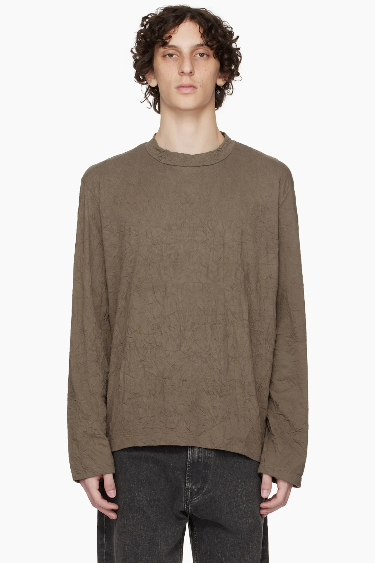 Khaki Big Longsleeve T-shirt