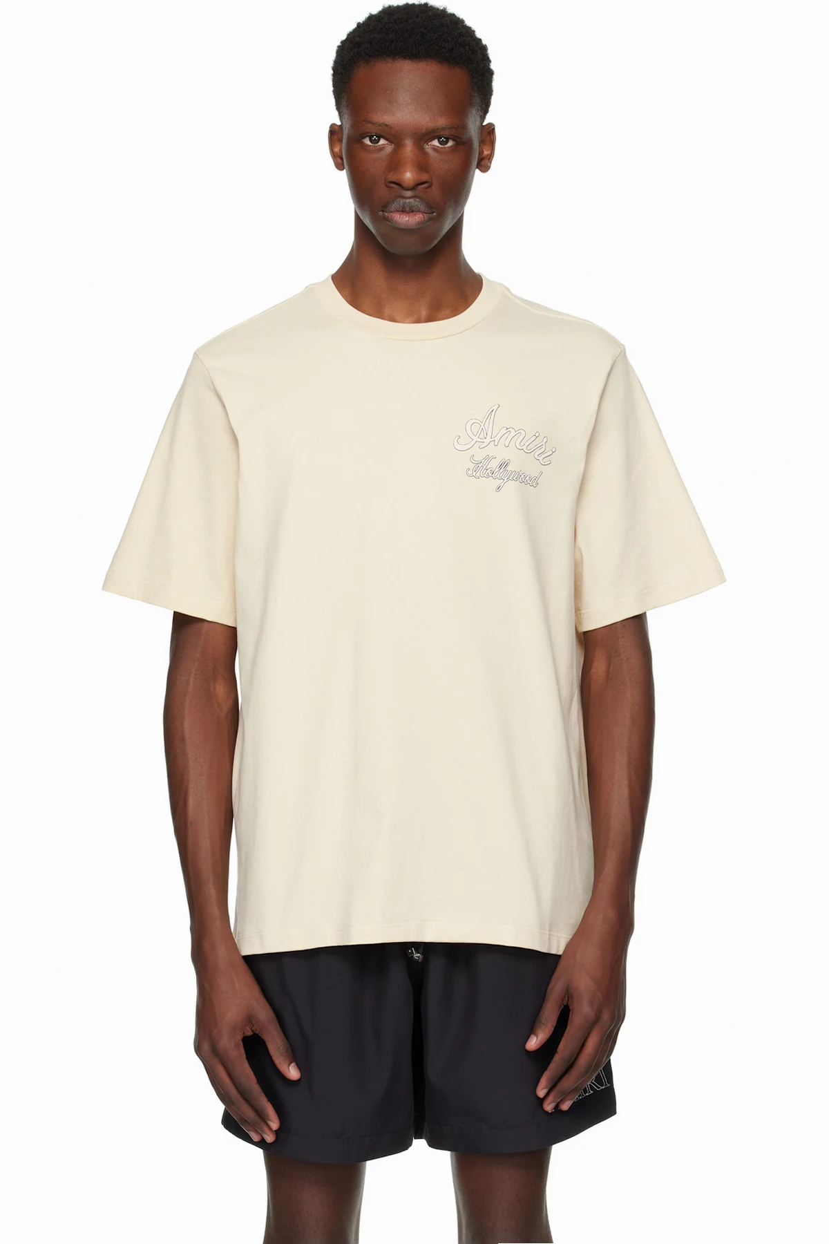 Beige 'Amiri Hollywood' T-shirt
