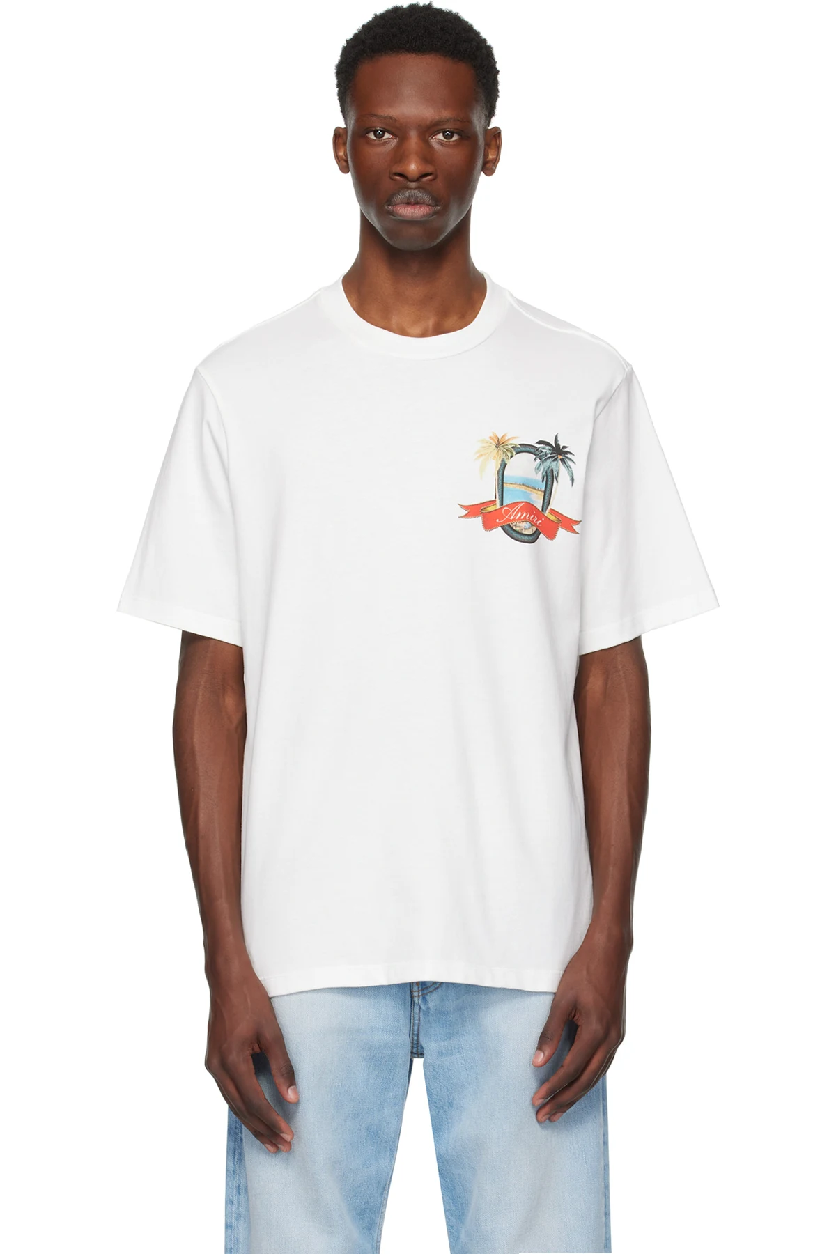 White 'AMIRI Paradise' T-shirt