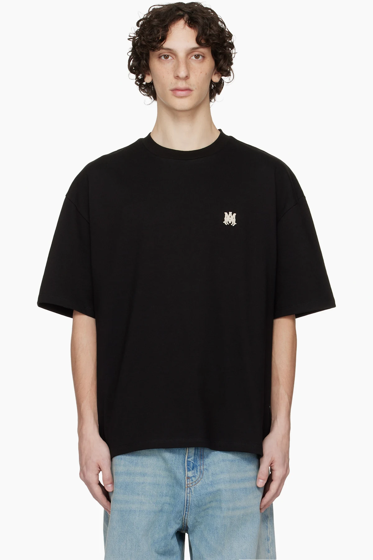 Black MA Skater T-shirt