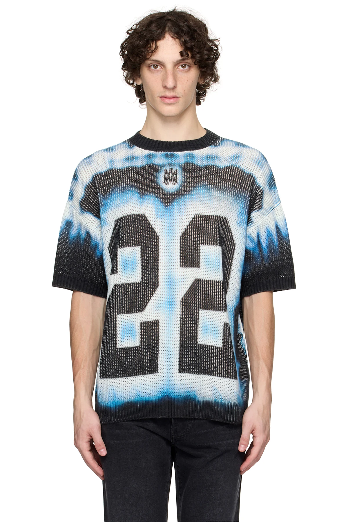 Multicolor '22' Tie Dye T-shirt
